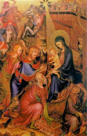 unknow artist The Adoration of the Magi oil painting image